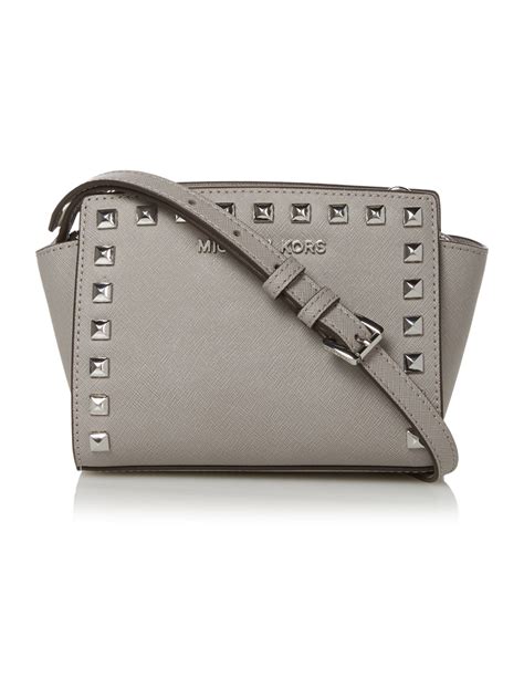 michael kors selma gray|michael kors selma mini.